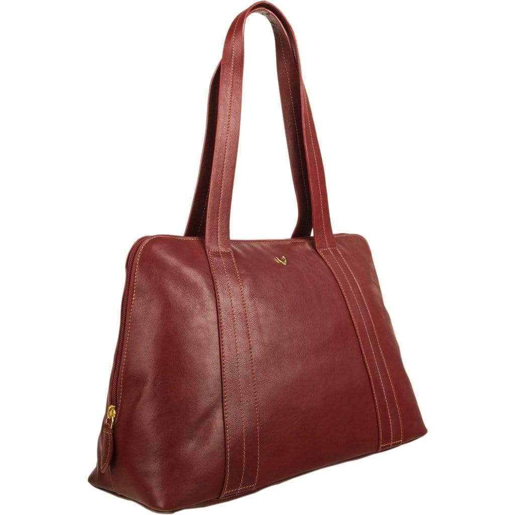 Hidesign Women's Tote Bag (Red) : : Fashion