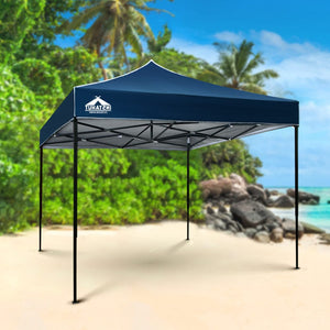 Instahut - Pop Up Gazebo or Marquee 3m x 3m -  Navy