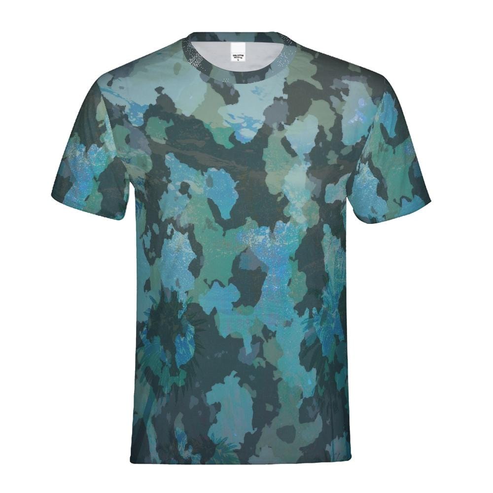 Men's FYC Ocean Camo On The Water Fishing Jersey - FIND YOUR COAST CO
